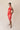 Vibrant Abstract Print Ruched Midi Dress