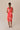 Vibrant Abstract Print Ruched Midi Dress