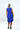 Royal Blue Elegance Fit & Flare Dress