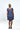 Chambray Ruffle Hem Mini Dress