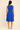 Royal Blue A-Line Midi Dress