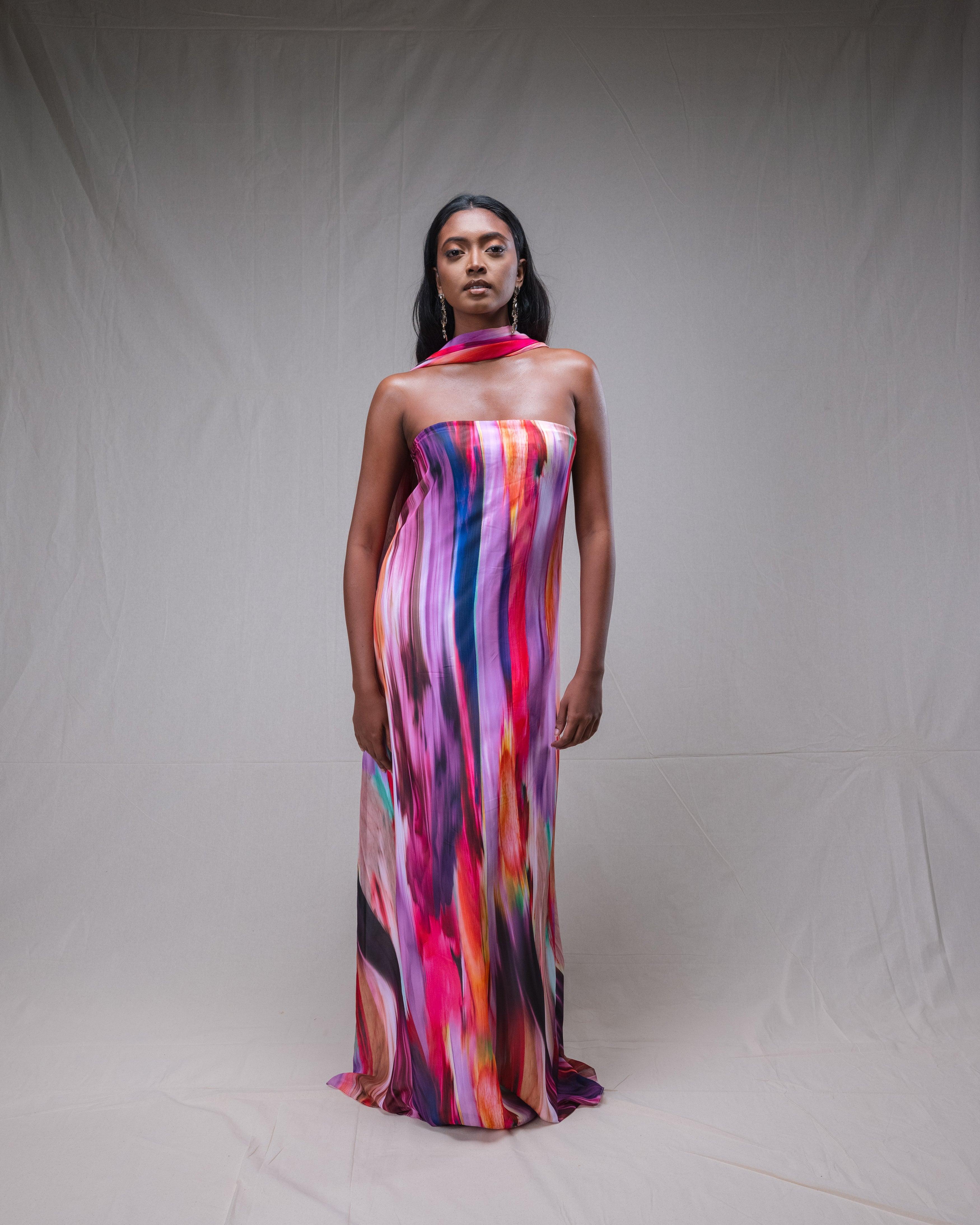 Winona tube dress Multi – Avirate Sri Lanka