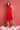 red chiffon dress - Avirate Sri Lanka