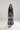 Tropical Noir Sleeveless Midi Dress