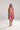 Bold Abstract Print A-Line Dress
