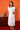 Ethereal Ruffle-Trim White Midi Dress