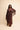 Shimmering Brown Kaftan Dress
