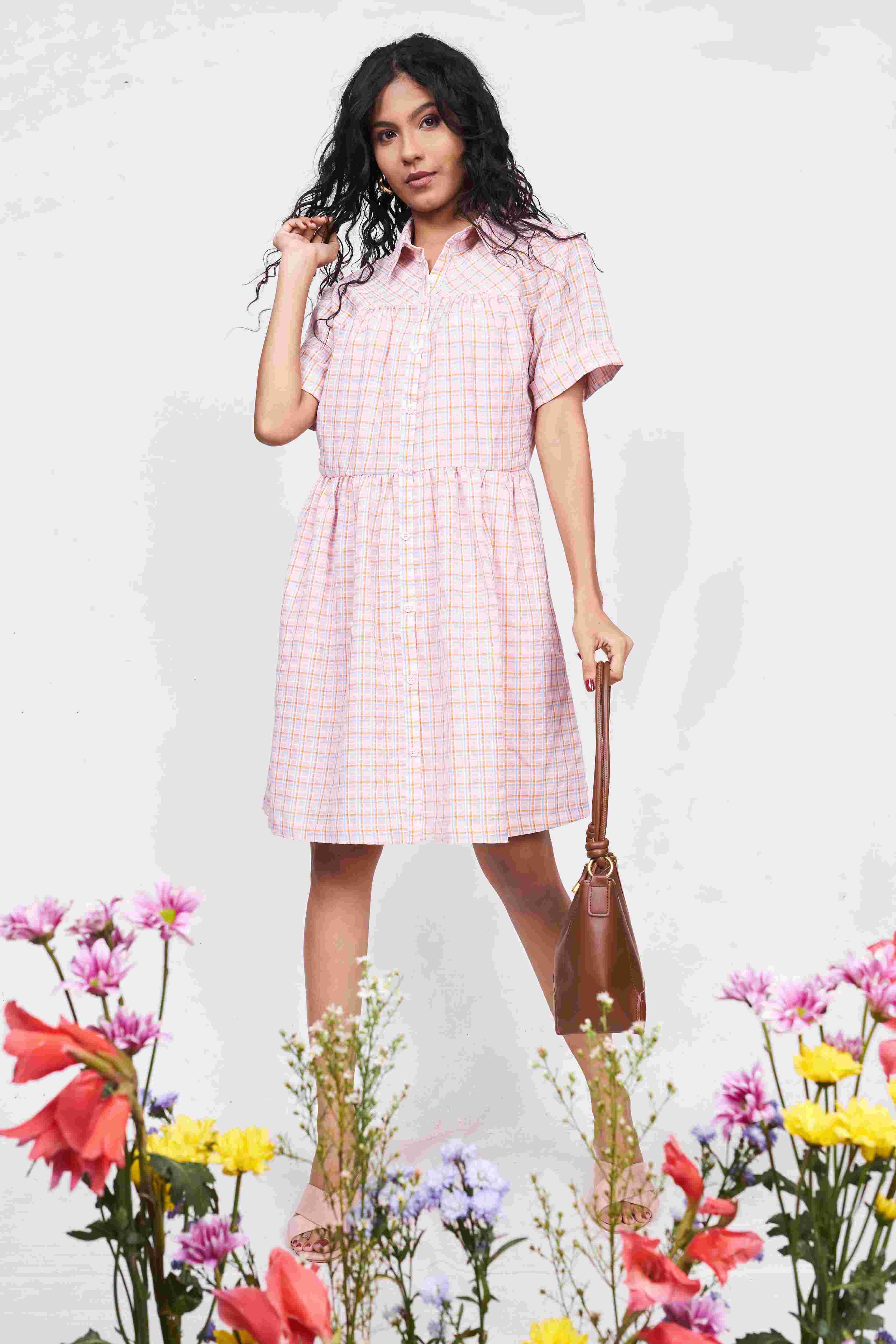 Pink passion short dress