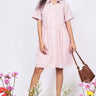 Pink passion short dress - Avirate Sri Lanka