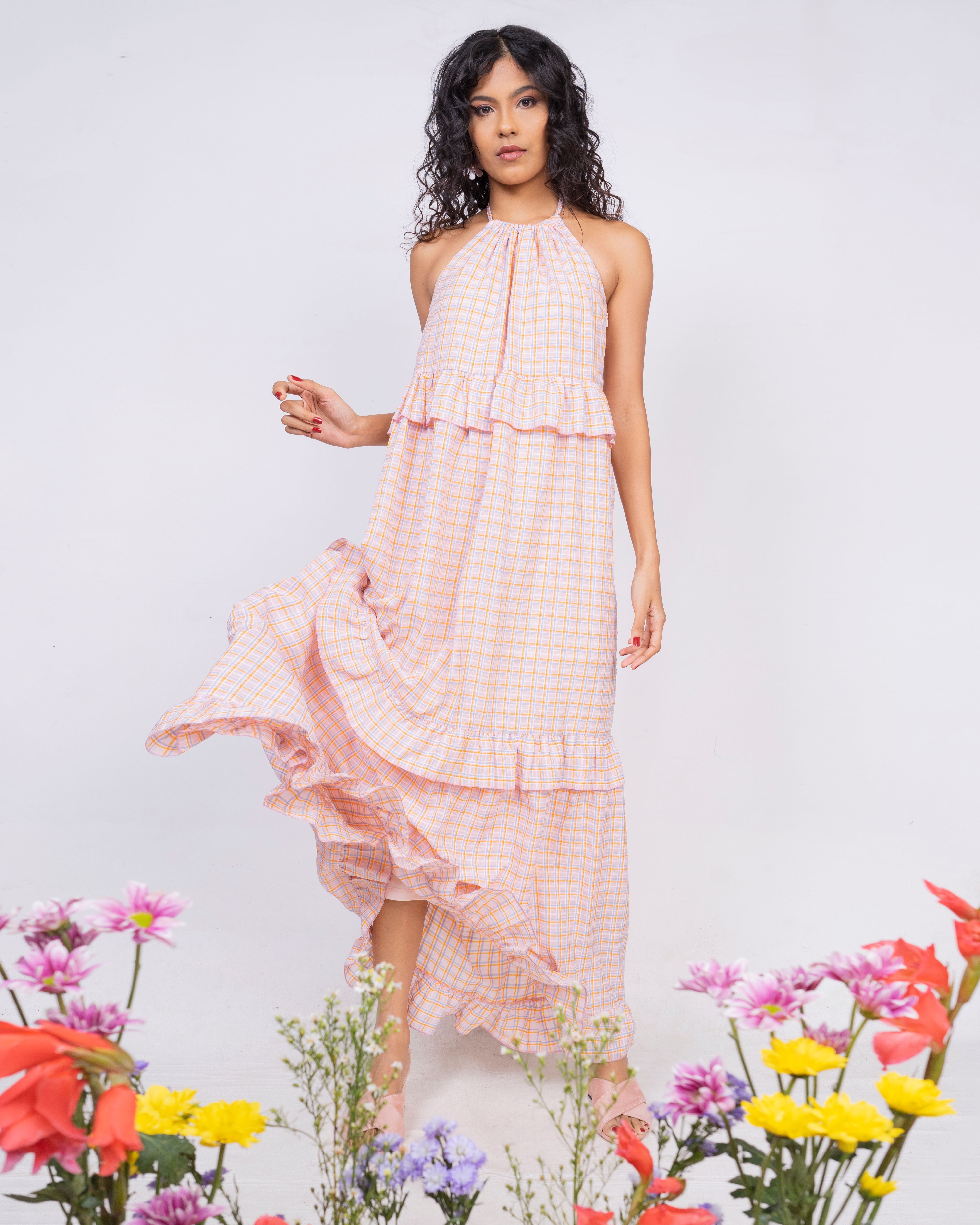 Spring Day Trapeze dress