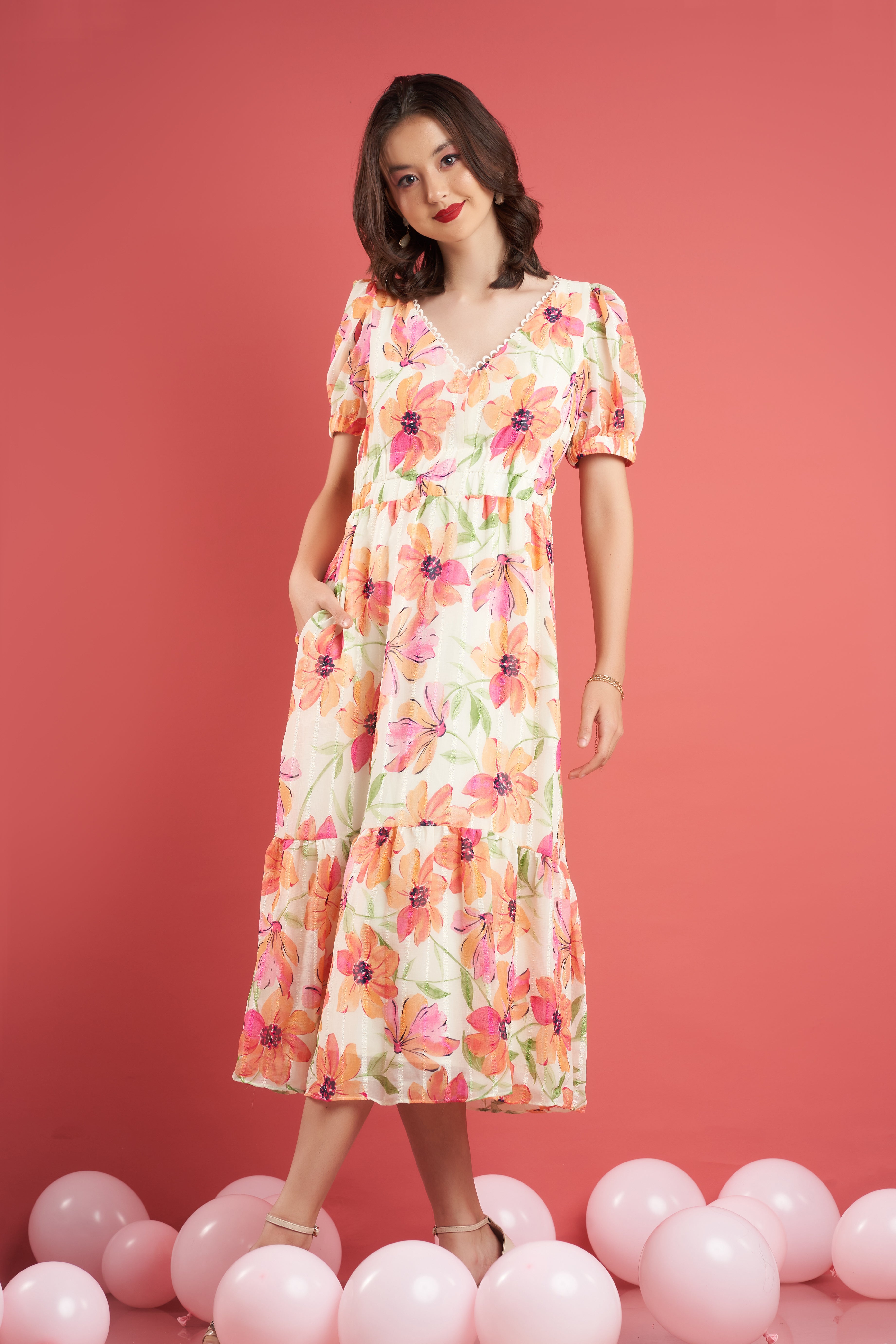 Blossom dress - Avirate Sri Lanka