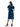 Floral Puffed Sleeve Midi Dress Blue - Avirate Sri Lanka