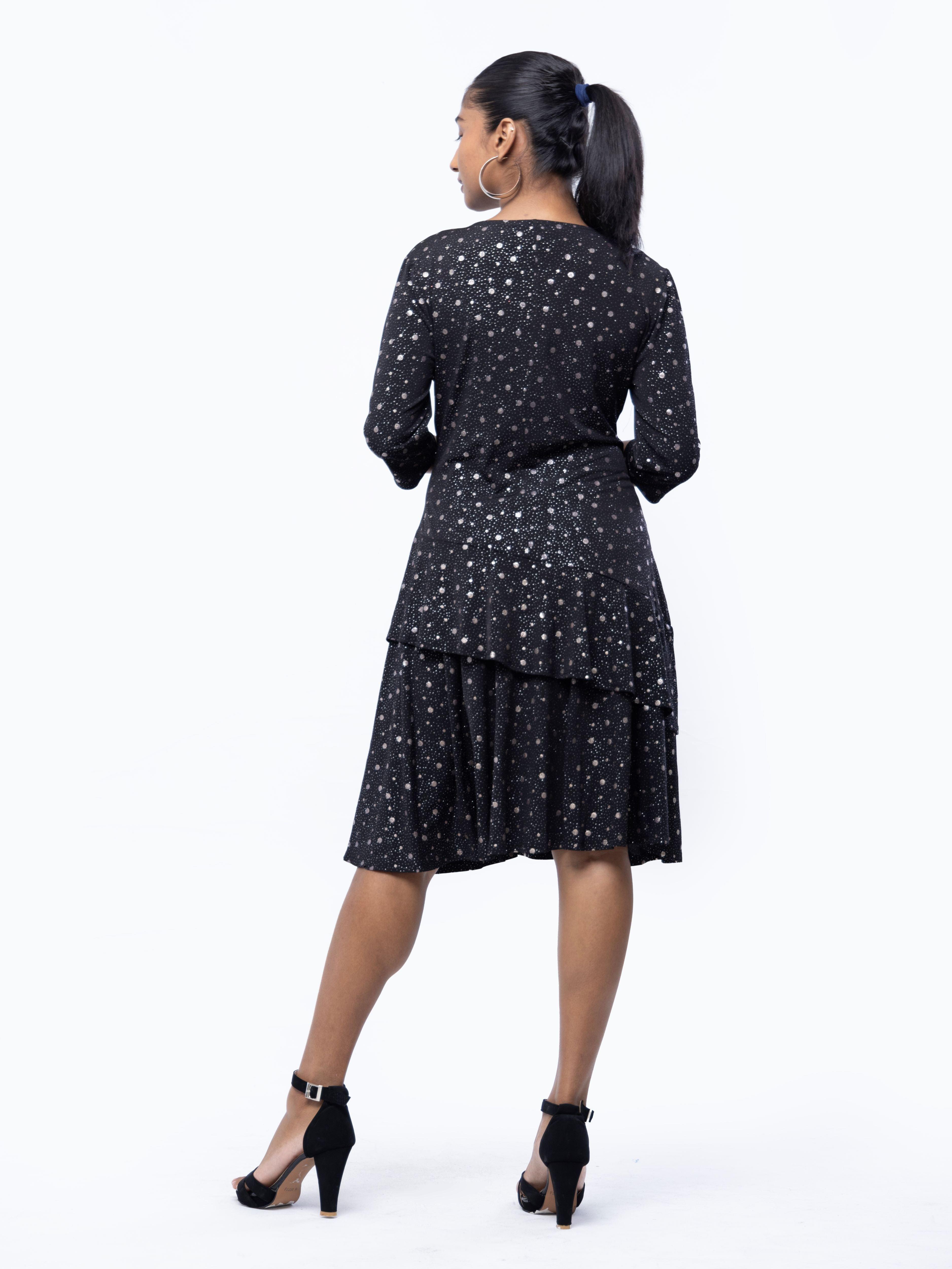 Stylish Party Dress Black - Avirate Sri Lanka