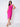 City Chic dress - hot pink