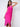 City Chic dress - hot pink