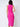 City Chic dress - hot pink
