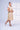 Biege Blend Drawstring Shirtdress