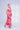 Red Multi Floral Bias-Cut Maxi