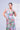 Floral High-Low Floral Chiffon Gown