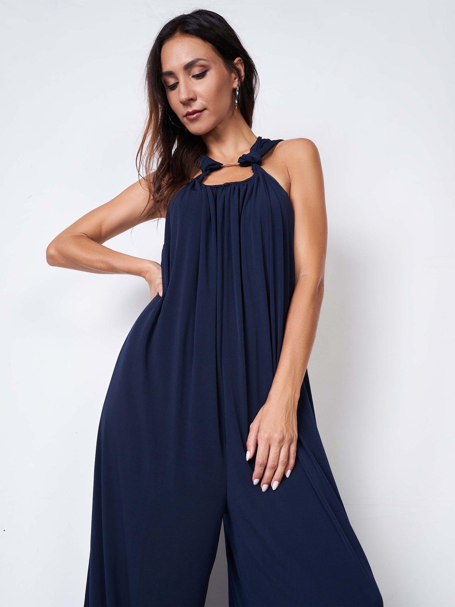 Cosmo jumpsuit - navy blue