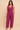Plum Sleeveless Wrap Jumpsuit