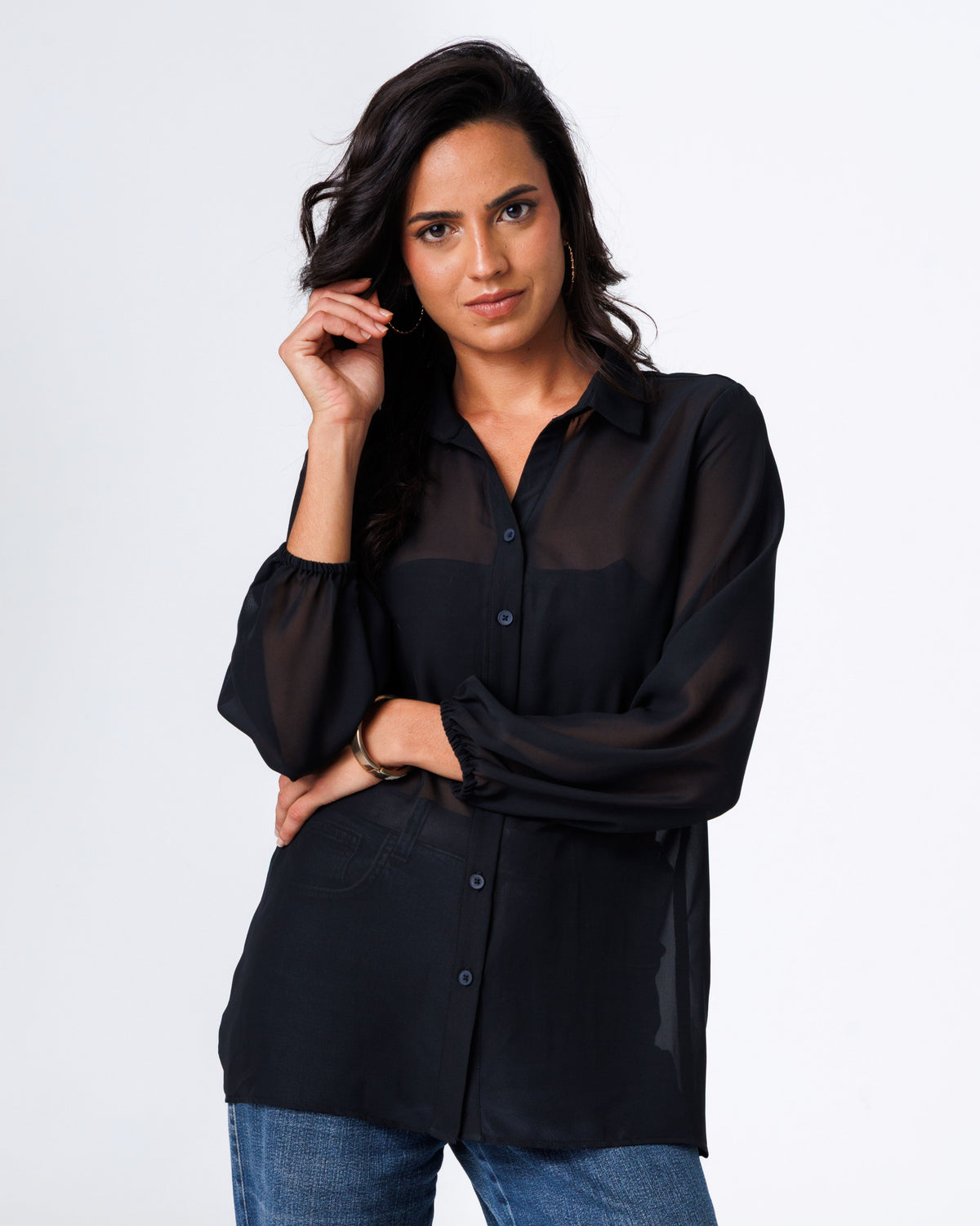 Cowl Drape Top