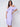 Lilac shoulder cutout dress