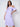 Lilac shoulder cutout dress
