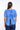 Blue Broderie Puff Sleeve Top