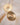 Spiral flat round earing - Gold
