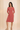 Terracotta Tailored Sheath Dress