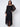 Victorian bell sleeve black dress
