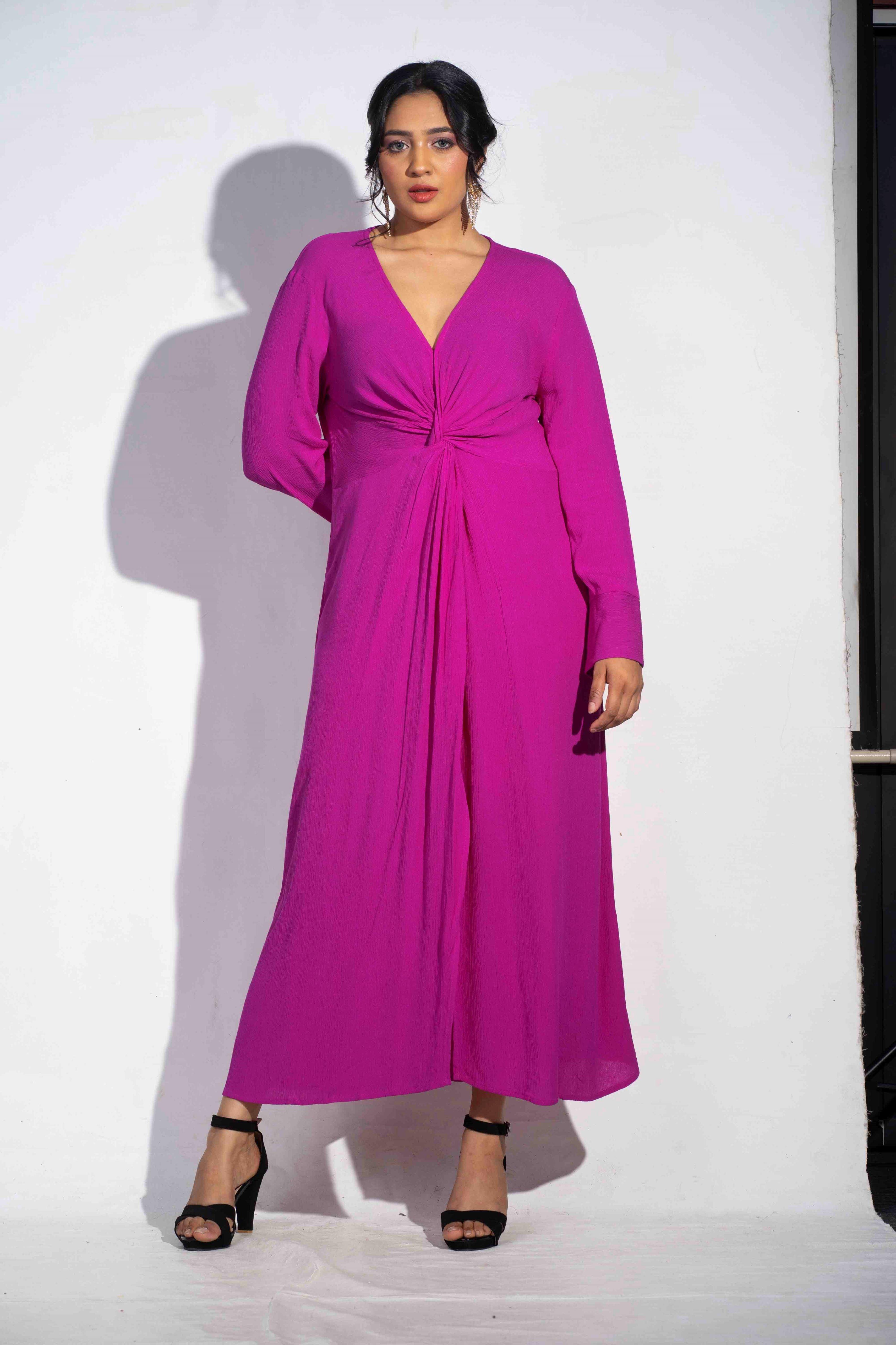 Amethyst Split Dress - Avirate Sri Lanka