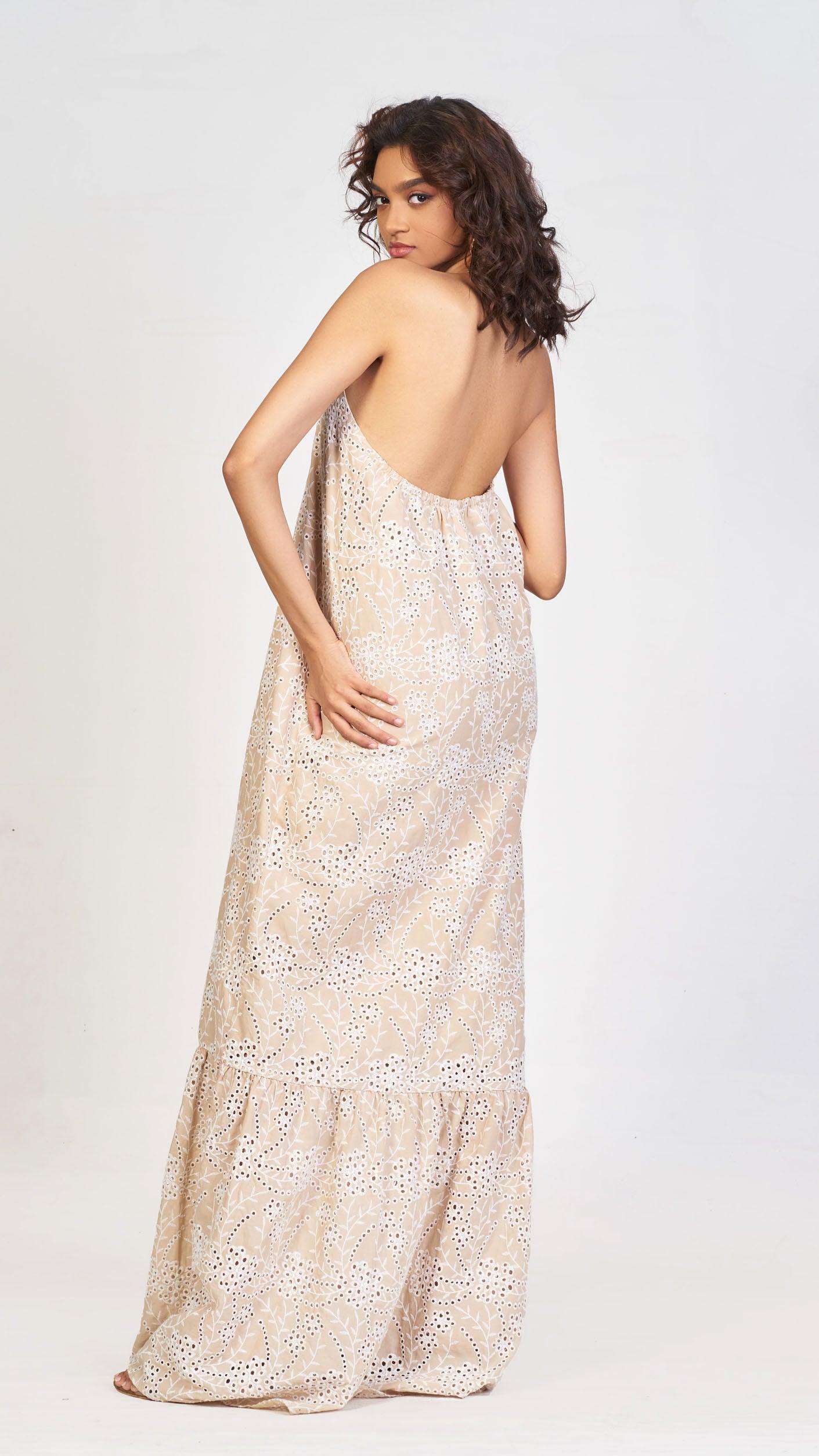 Chic eyelet maxi