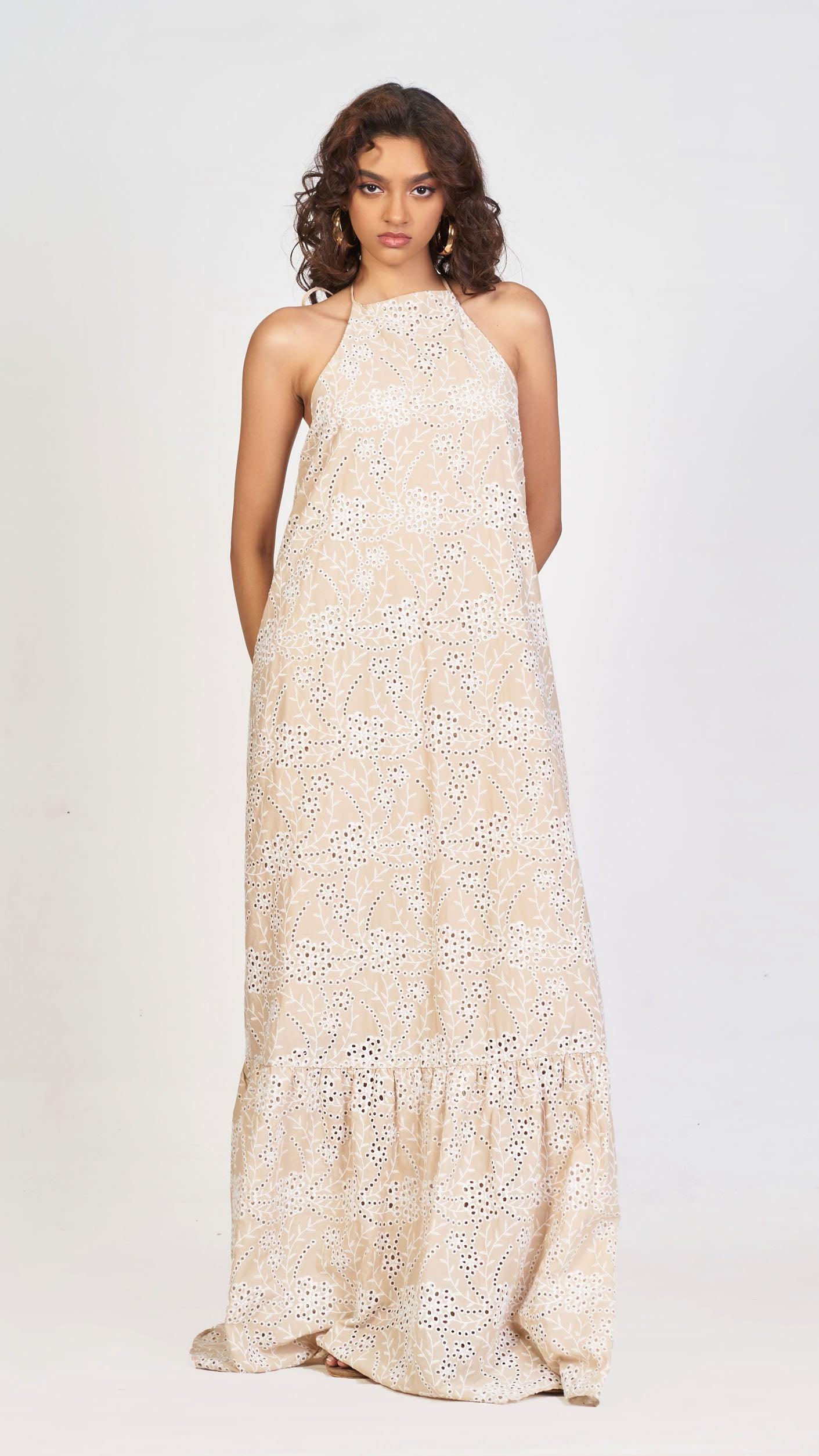 Chic eyelet maxi