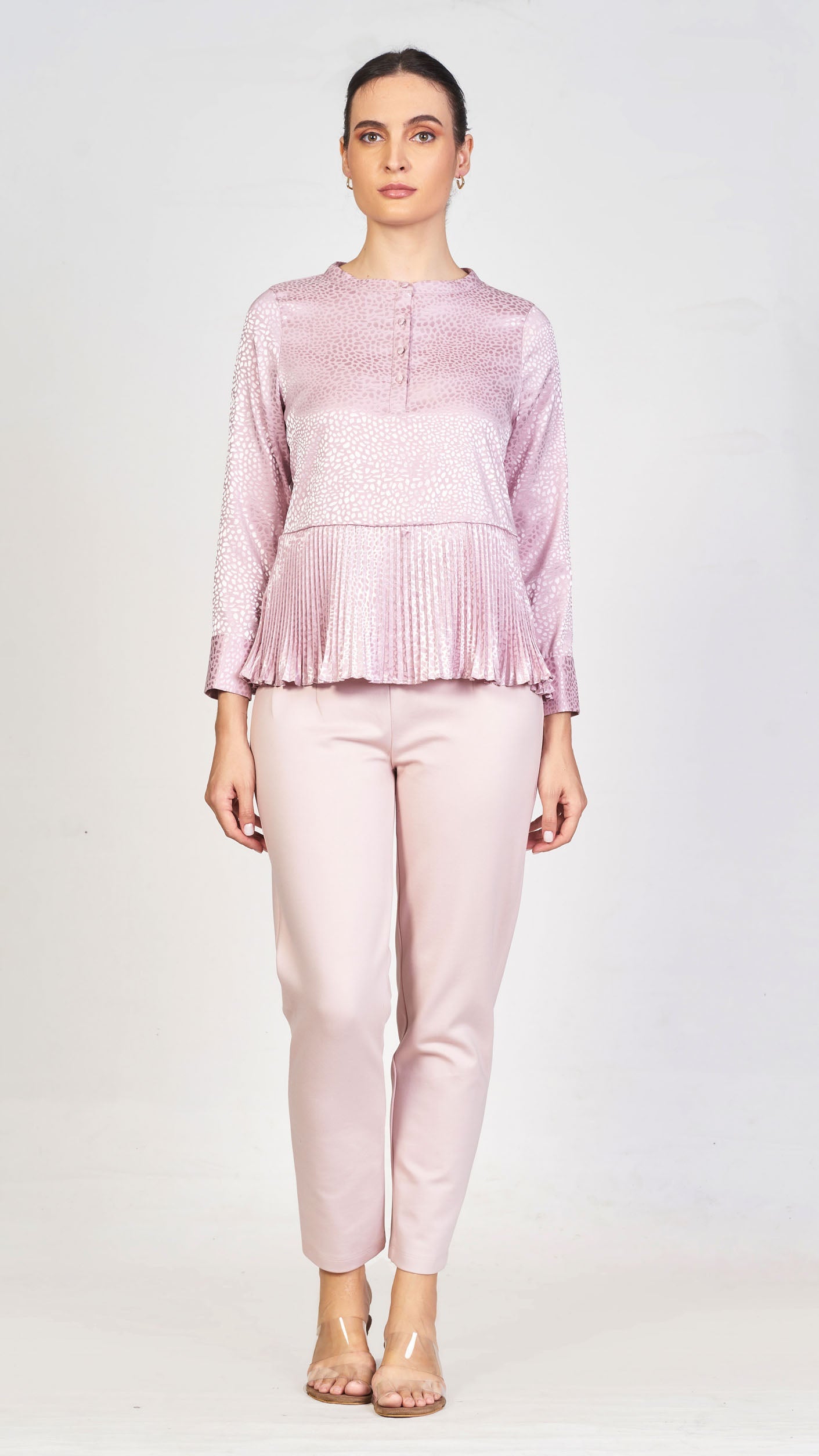 Serene satin top