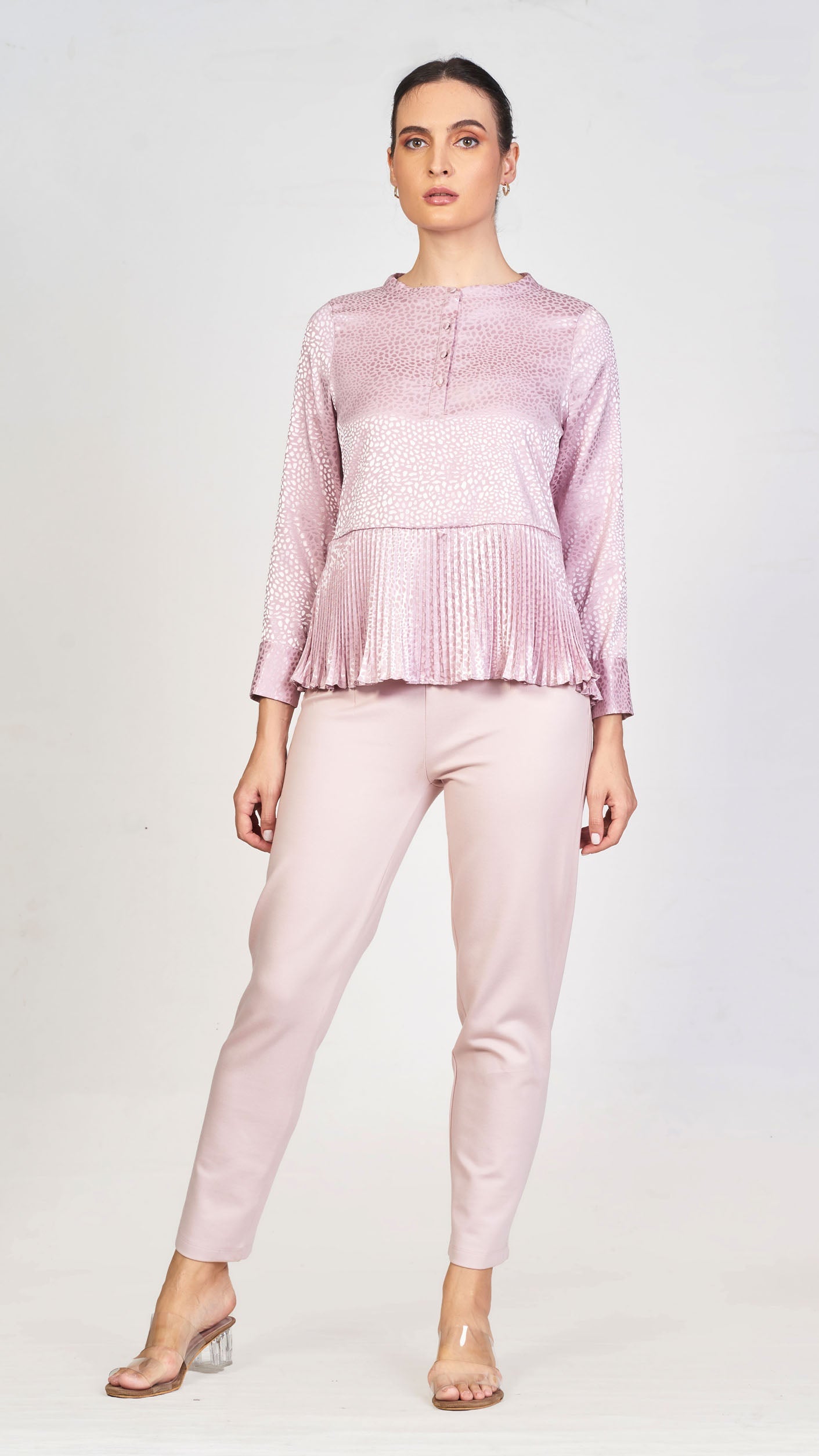 Serene satin top