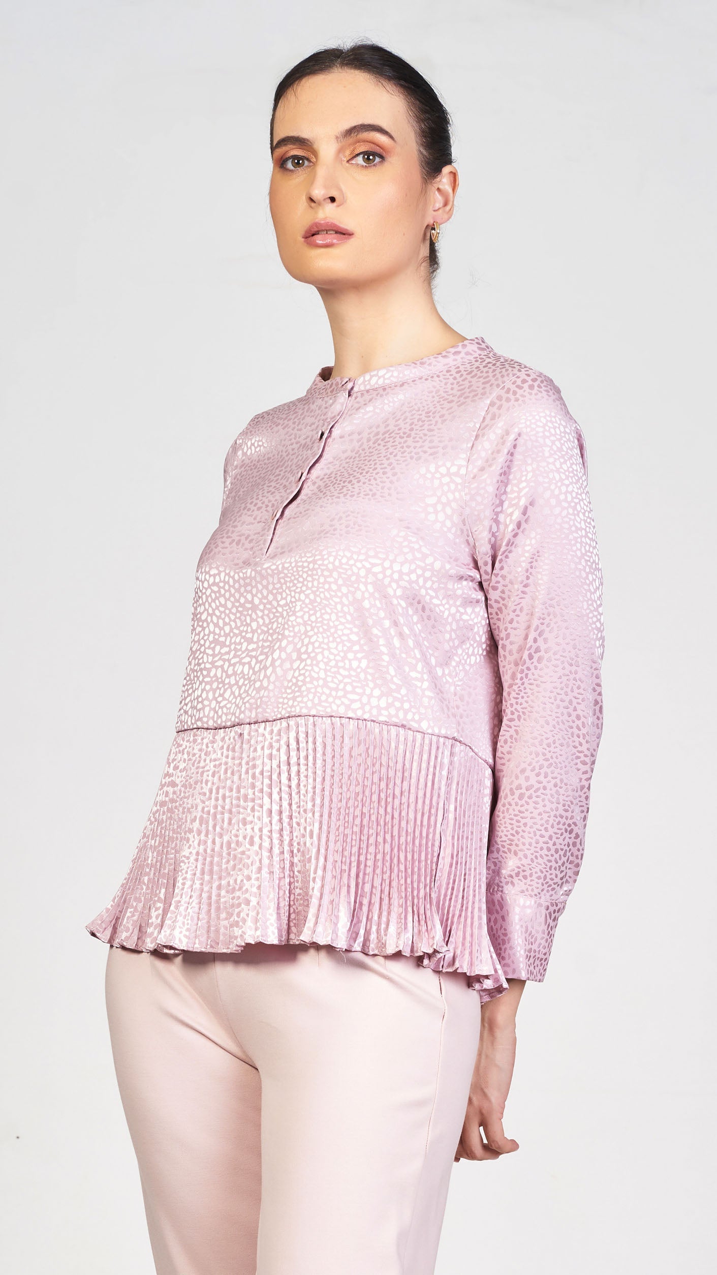 Serene satin top