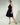 Cassandra box pleat short dress