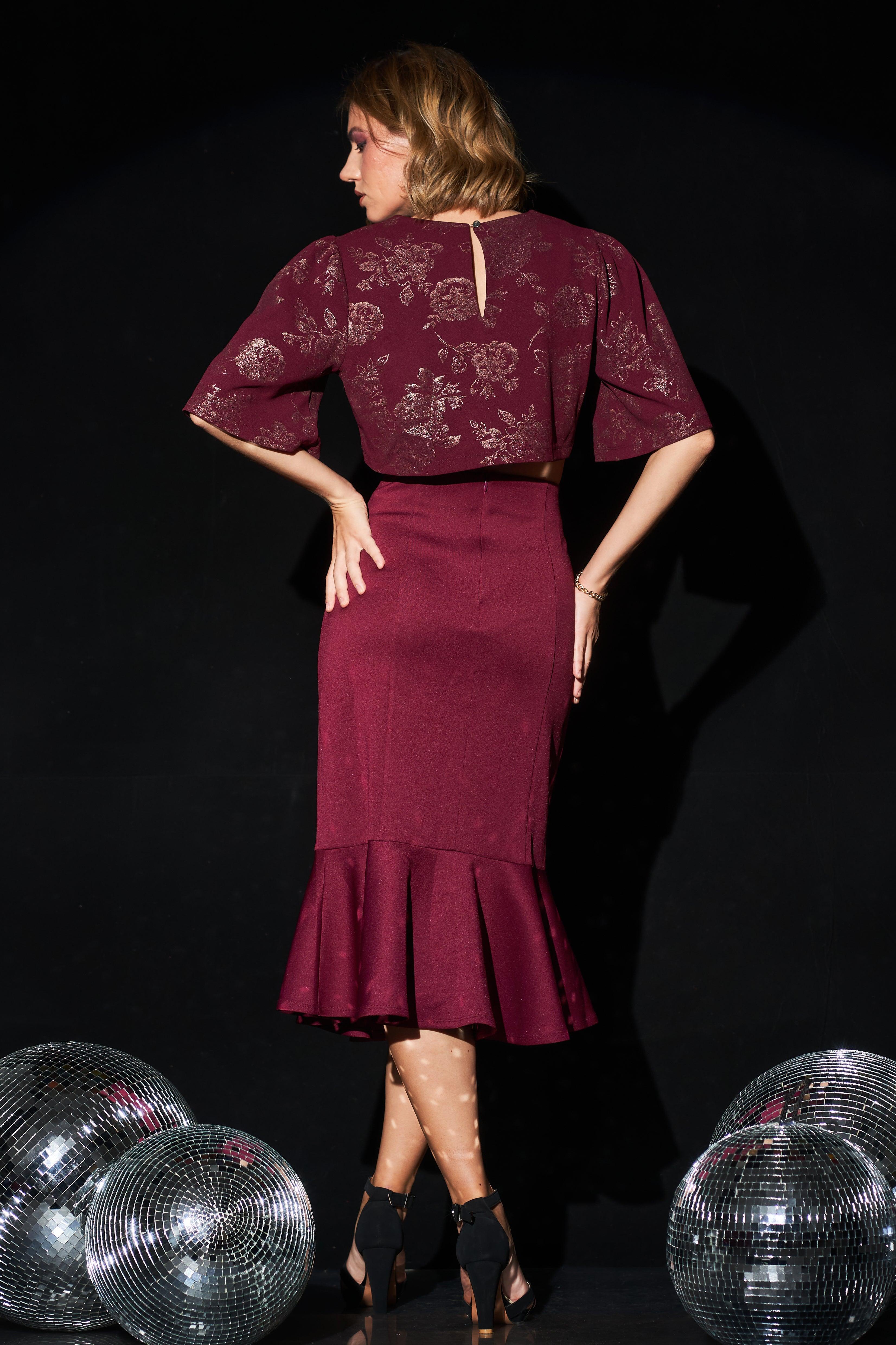 Leonora Fit and flare skirt
