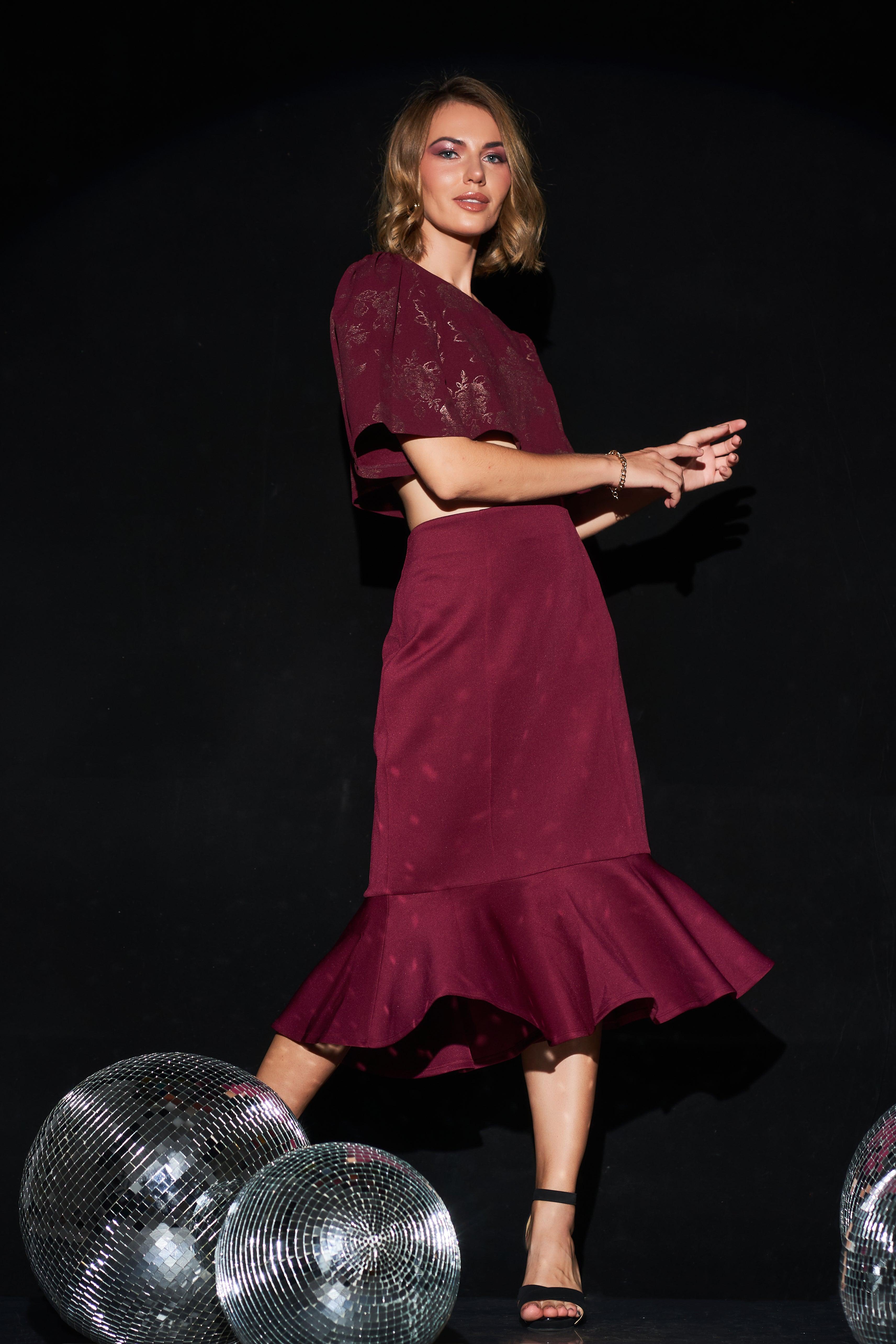 Leonora Fit and flare skirt
