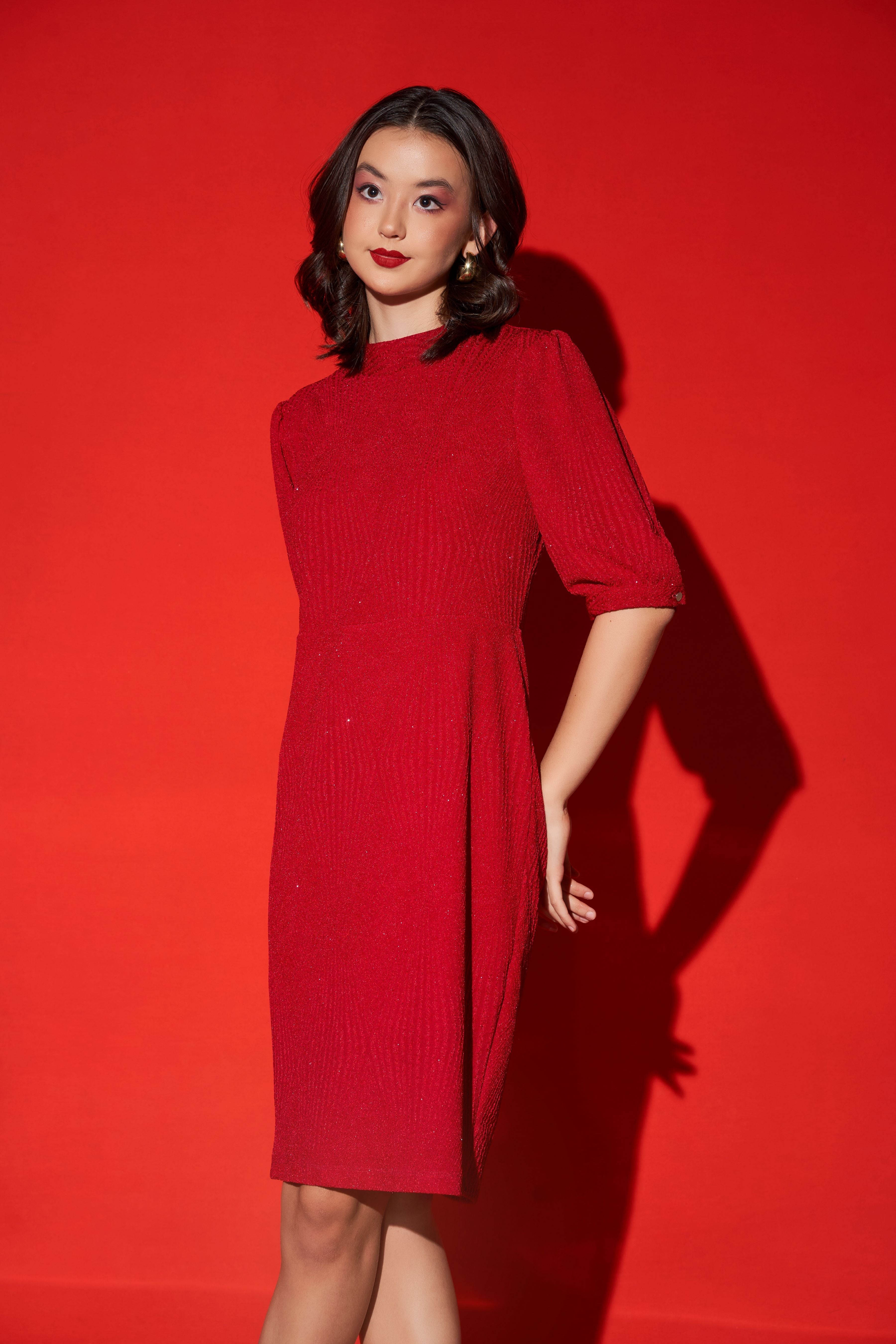 Crimson Eden Dress