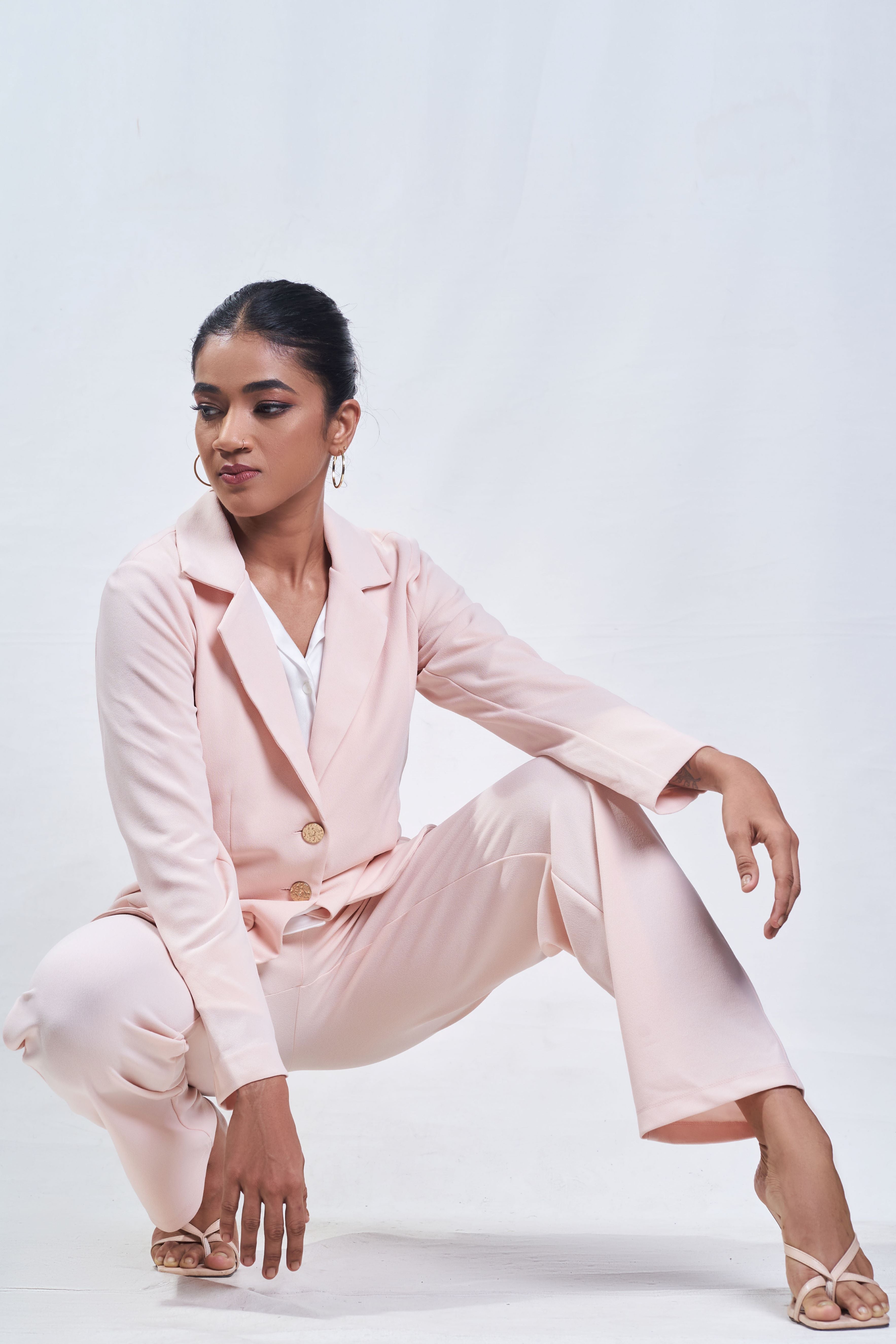 Refined double buttoned blazer