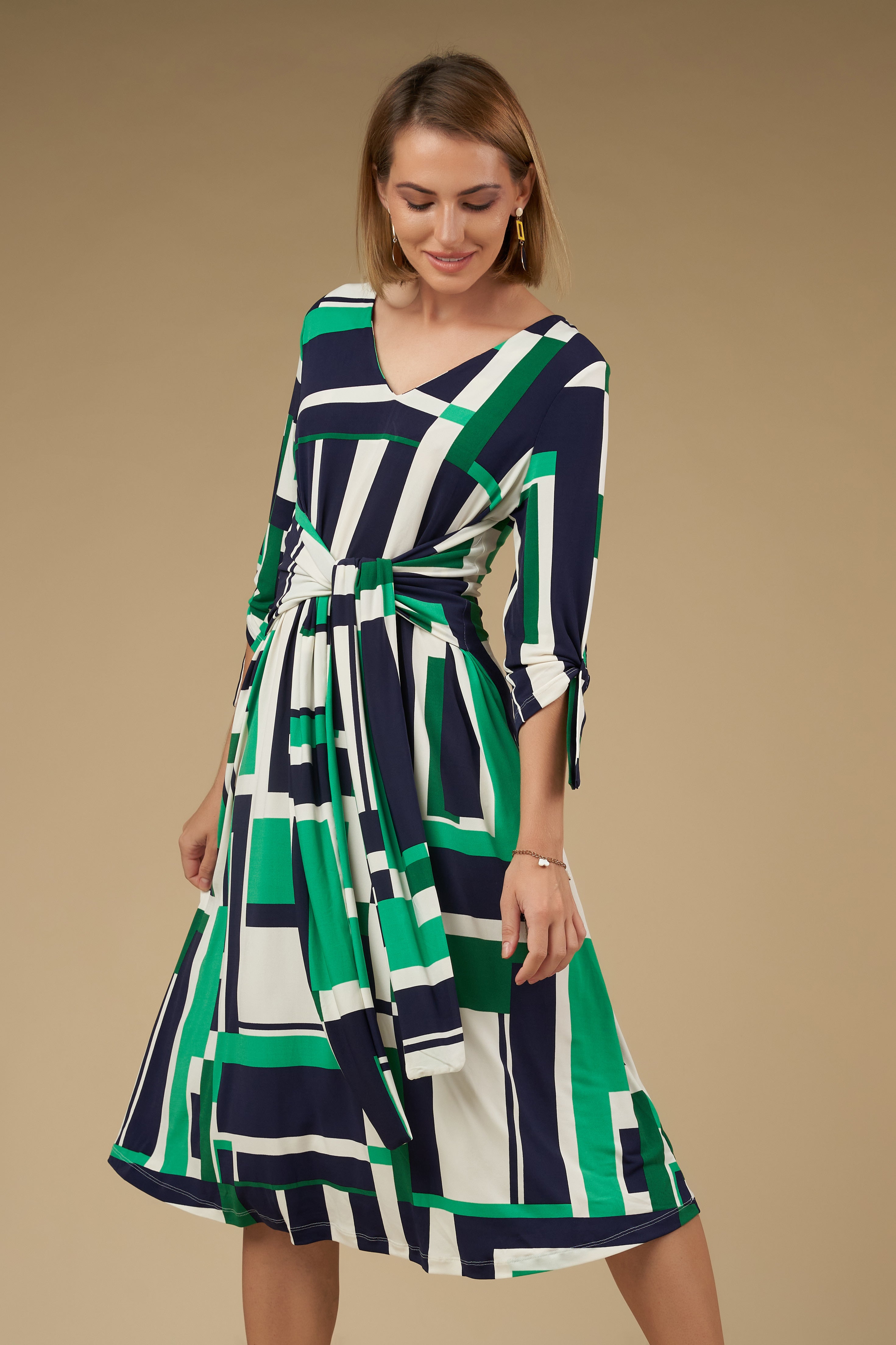 Mint wrap Dress
