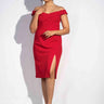 Ruby Off Shoulder Dress - Avirate Sri Lanka