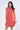Tara Flare Dress - Brick Red