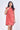 Tara Flare Dress - Brick Red