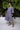 Vintage Stripe Kaftan Dress