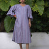 Vintage Stripe Kaftan Dress - Avirate Sri Lanka