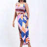 Abstract wrap around skirt - Avirate Sri Lanka